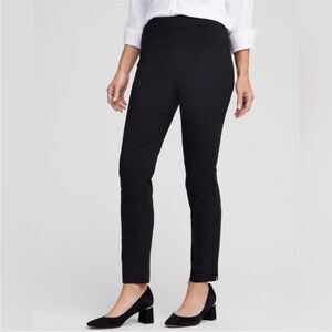 Chico’s Brigitte Basic Slit Ankle Pants - Chico's sz 0P or 4 petite - Black